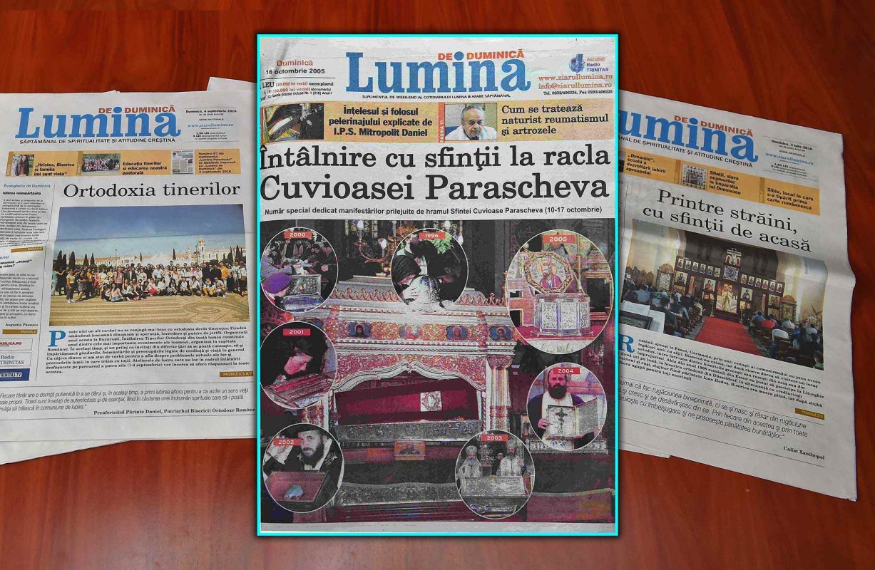 Săptămânalul „Lumina de Duminică” la ceas aniversar 343960
