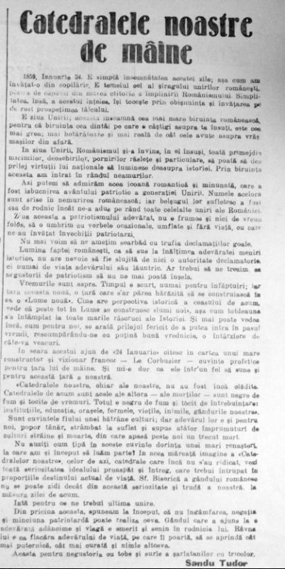 „Catedralele noastre de mâine” 345346