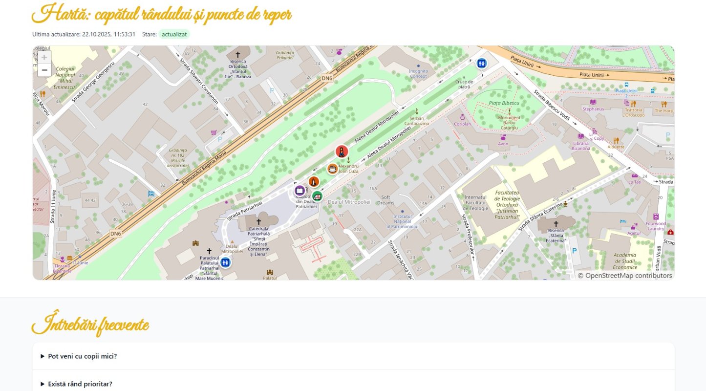 Platformă online dedicată pelerinajului la Sfântul Cuvios Dimitrie 345400