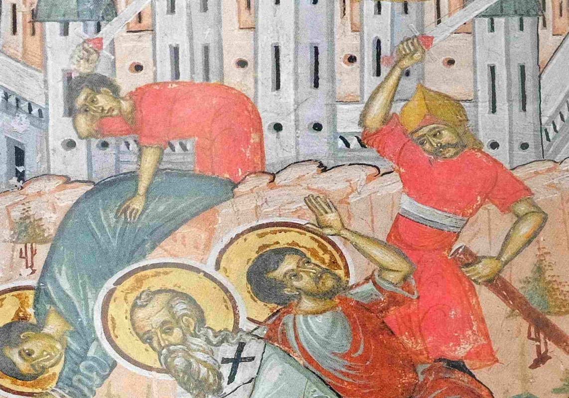 Sfântul Apostol Iacob, rudenia Domnului, întâiul Episcop al Ierusalimului; Sf. Preot Mucenic Constantin Sârbu; Sfântul Cuvios Macarie Romanul 273325