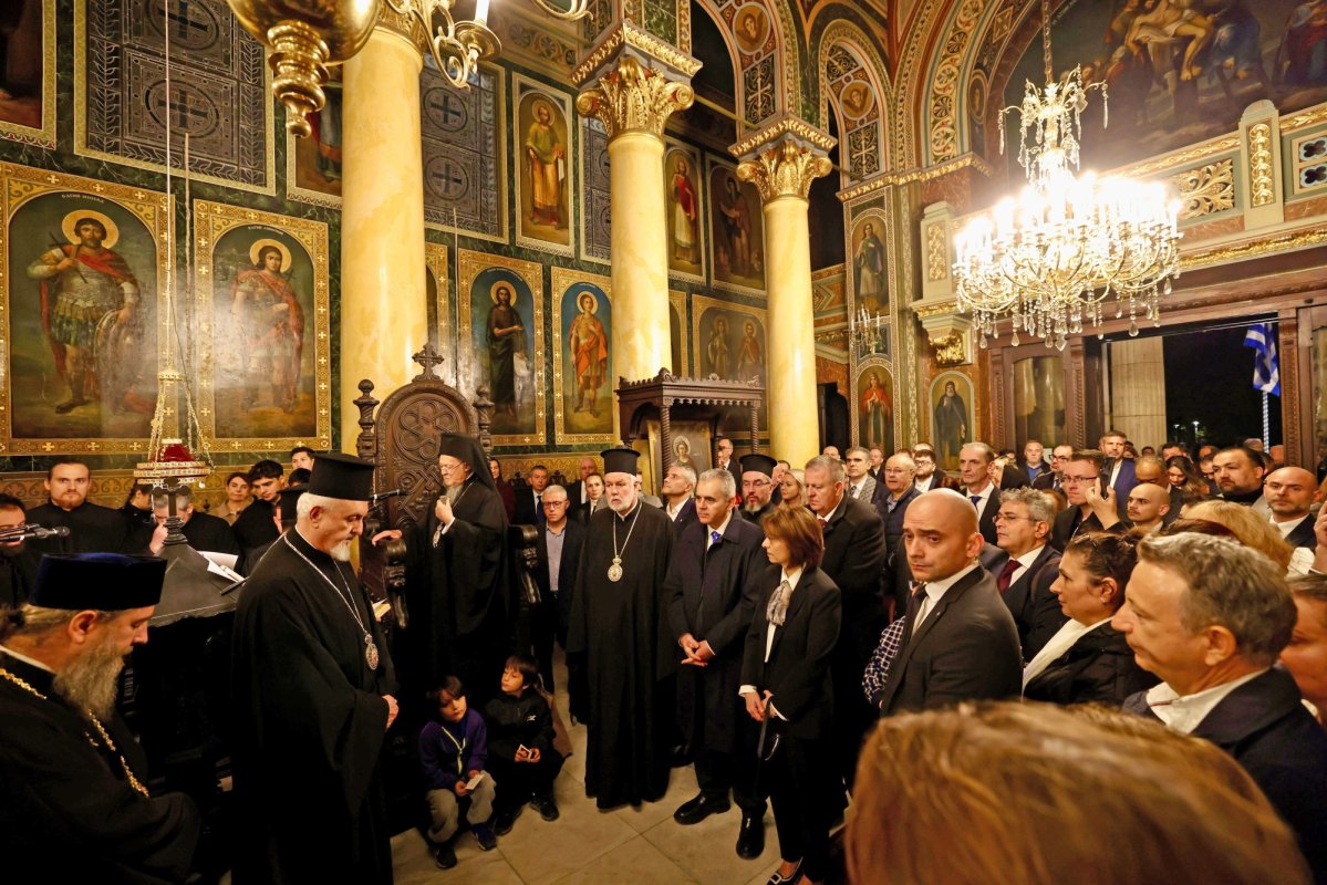 Sanctitatea Sa Bartolomeu, Patriarhul Ecumenic, a vizitat Ambasada Greciei 345772