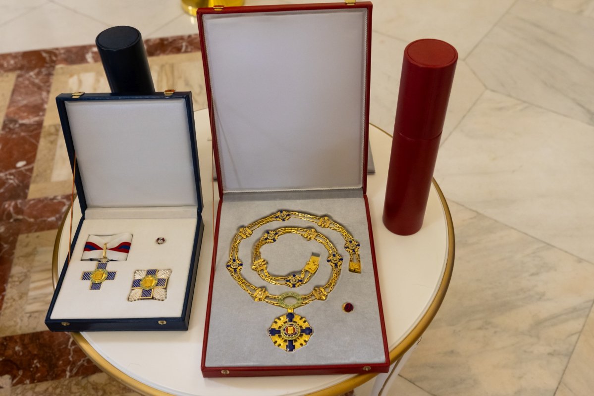 Decorații naționale pentru Patriarhul Ecumenic și Patriarhia Română 346147