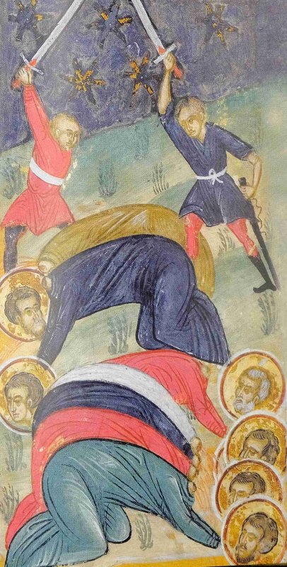 Sf. Ier. Iachint, Mitropolitul Ţării Româneşti; Sf. Cuv. Teofana Basarab; Sf. Mc. Terentie, soţia sa, Neonila, şi cei 7 fii;  Sf. Cuv. Ştefan Savaitul; Sf. Ier. Firmilian, Episcopul Cezareei Capadociei 232026