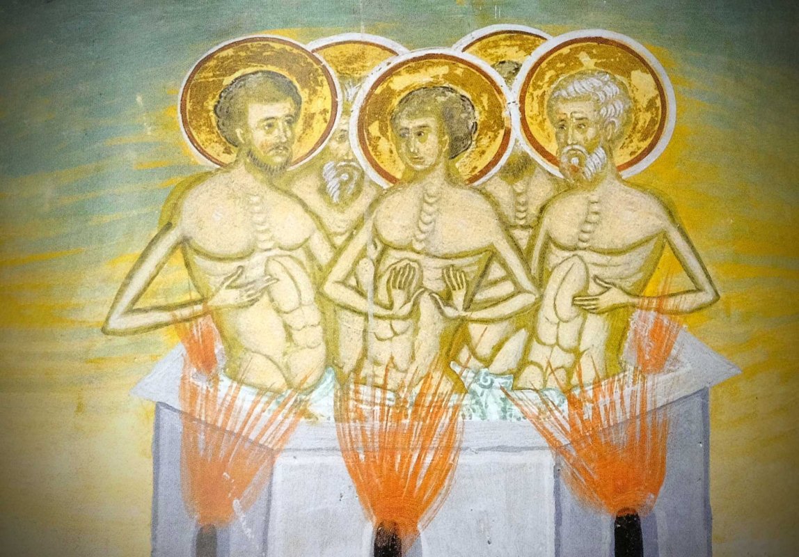 Sf. Mc. Achindin, Pigasie,  Aftonie, Elpidifor şi Anempodist 232659