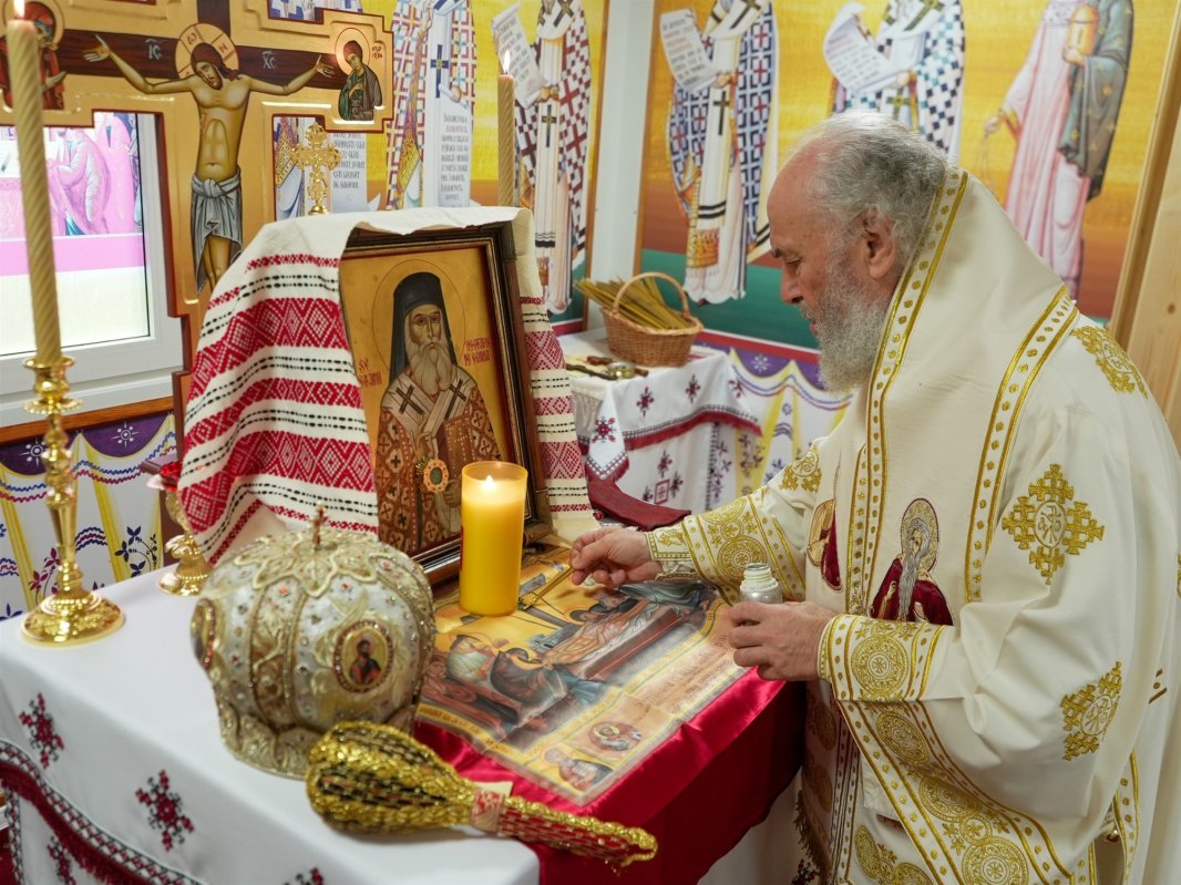 Binecuvântarea capelei Spitalului CFR din orașul Galaţi 347543