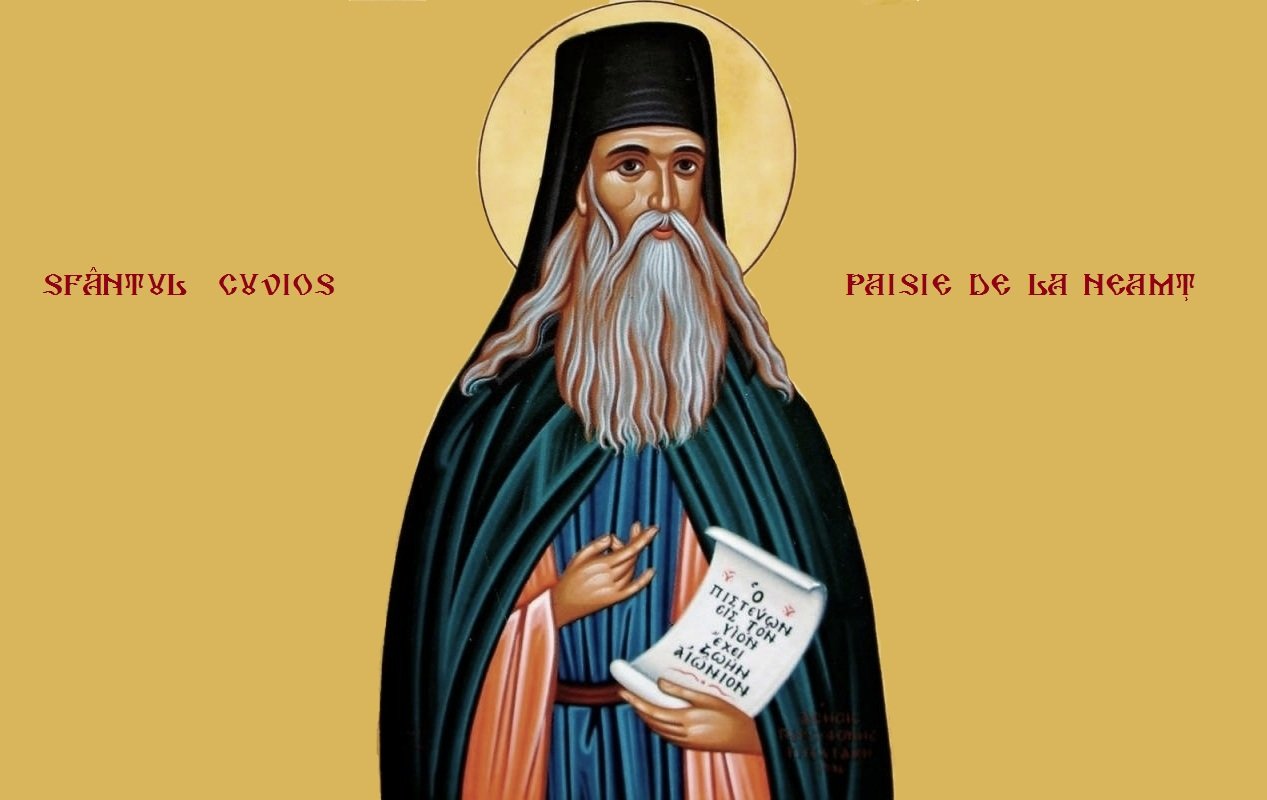 Sfântul Cuvios Paisie de la Neamţ; Sfinţii Mucenici şi Mărturisitori: Gurie, Samona şi Aviv diaconul  132441