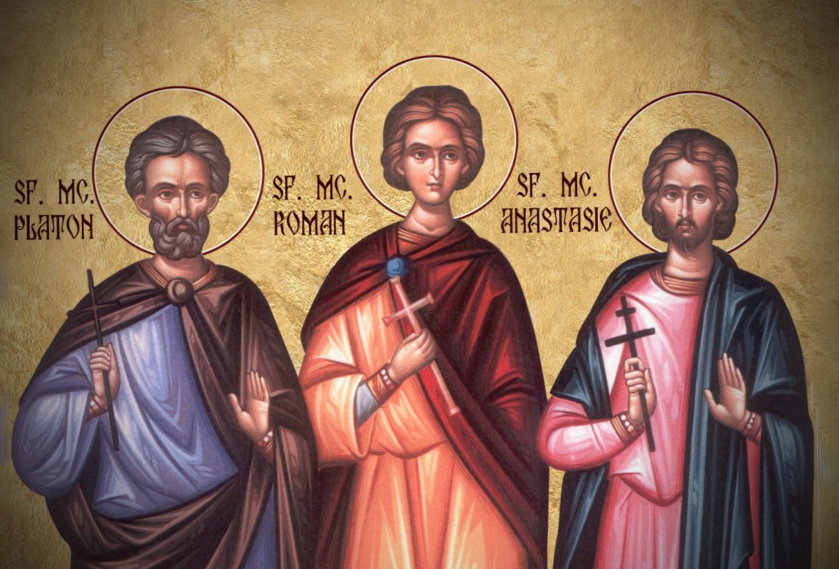 Sfinţii Mucenici Platon, Roman şi Zaheu 192956