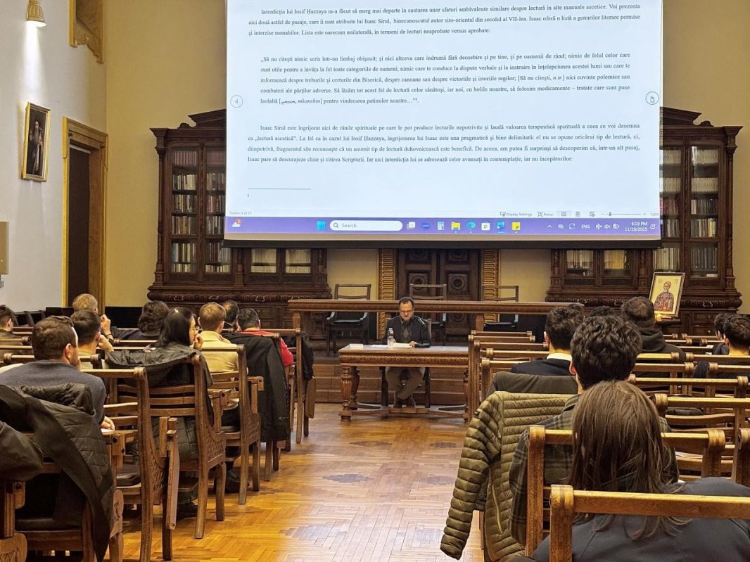 Conferință duhovnicească a unui profesor american la Iași 348425