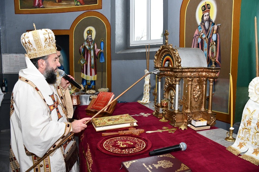 Binecuvântarea lucrărilor la biserica filiei bănățene Iam 348751