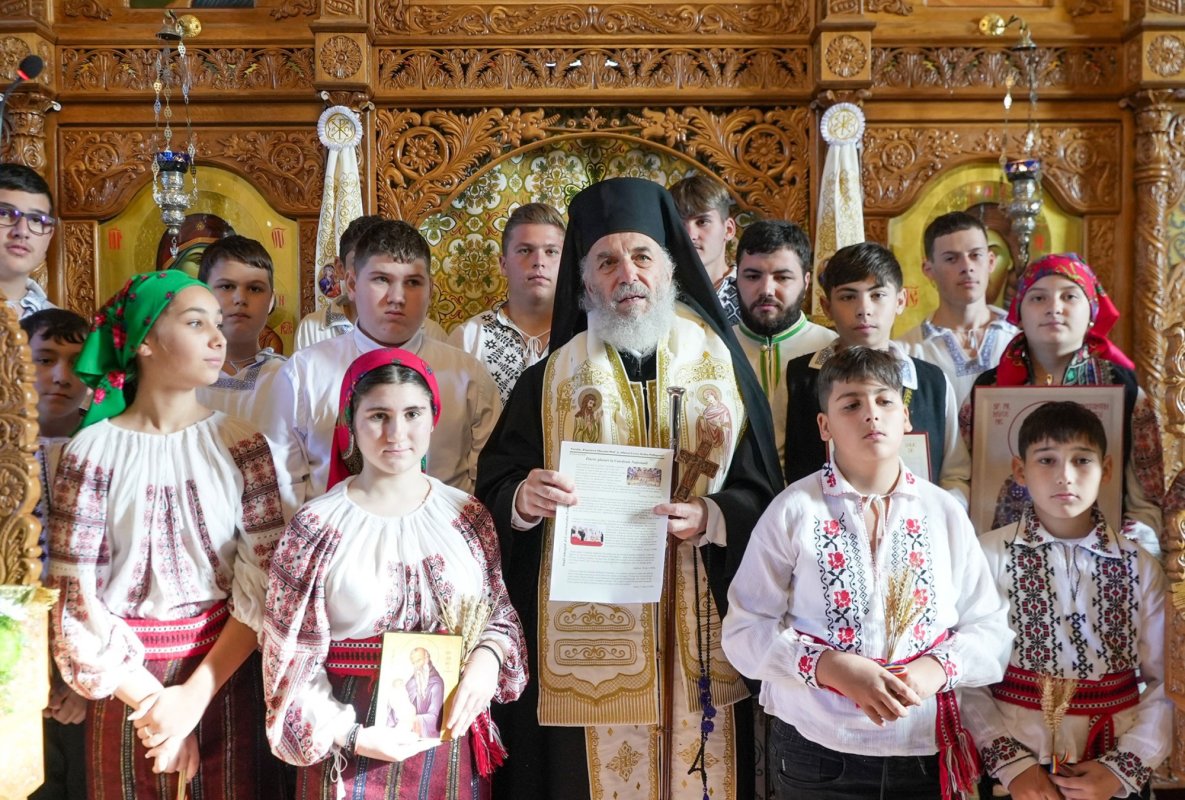 Hramul parohiei gălăţene ocrotite de Sfântul Cuvios Stelian Paflagonul 348997