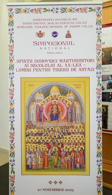 Simpozion interseminarial şi expoziţie la Muzeul eparhial din Galaţi 349172