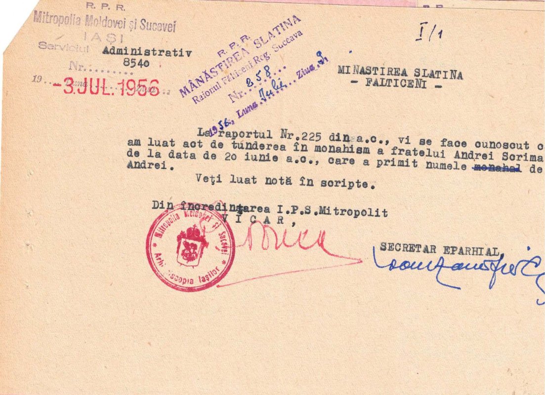 Focul din inimă. Andrei Scrima - centenarul nașterii 349576