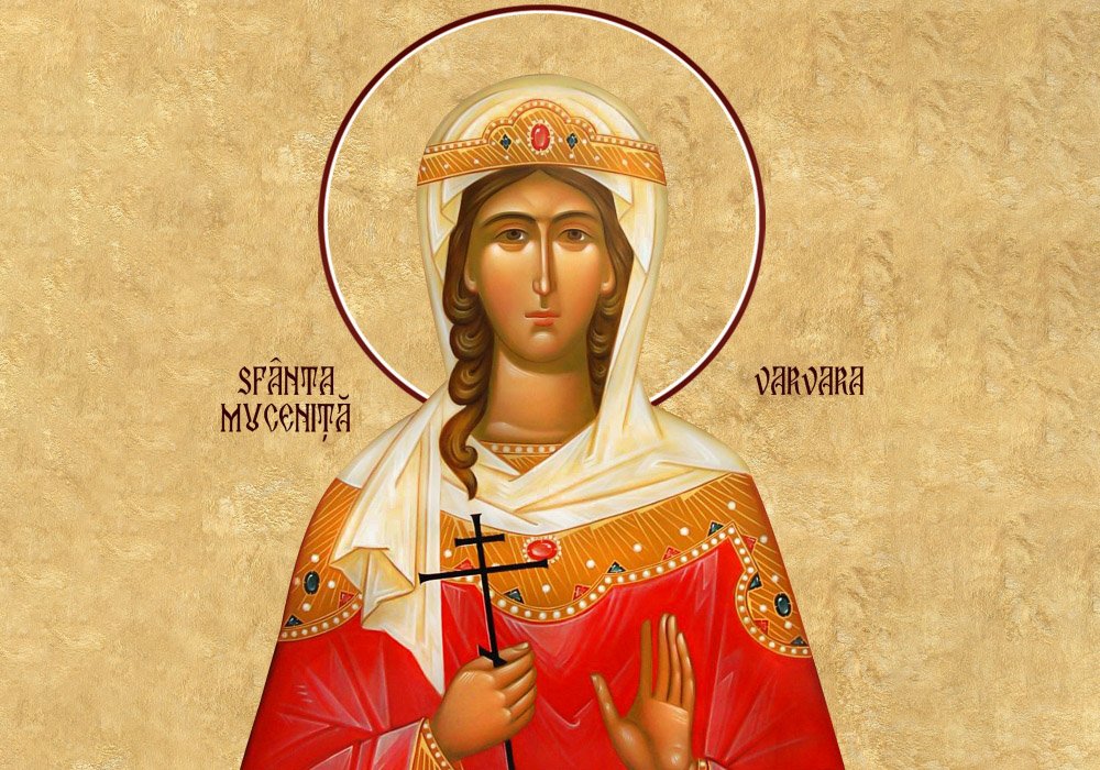 Sf. Mare Mc. Varvara; Sf. Cuv. Ioan Damaschin (Dezlegare la pește) 195198