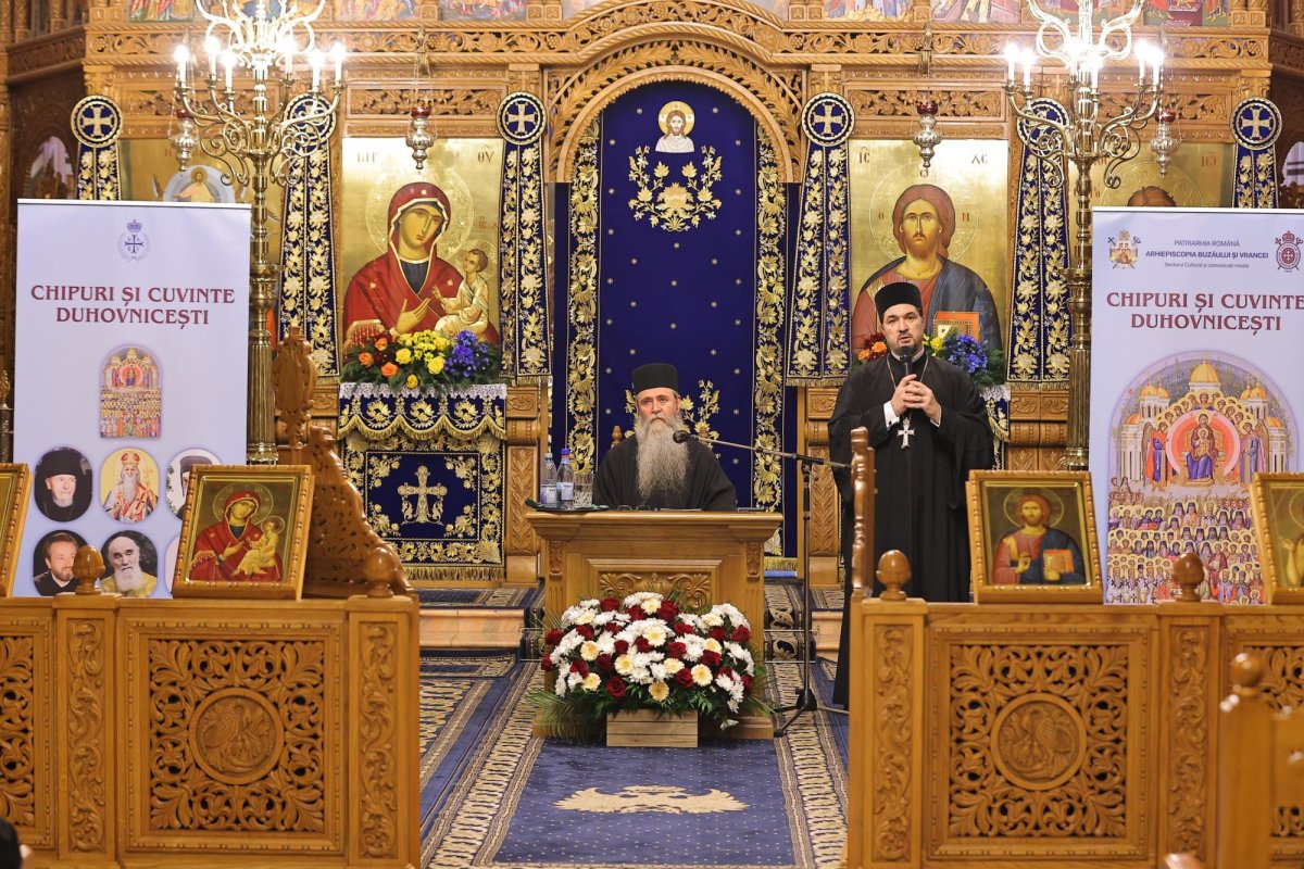 Părintele Arsenie Muscalu a conferențiat la Buzău 349767