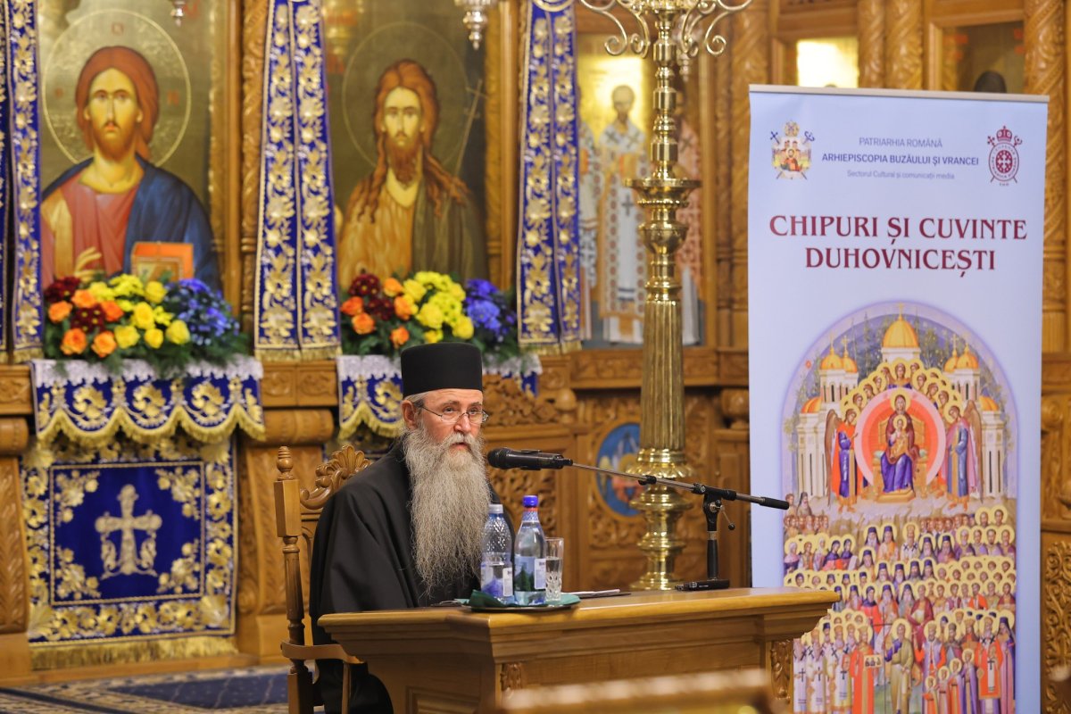 Părintele Arsenie Muscalu a conferențiat la Buzău 349770