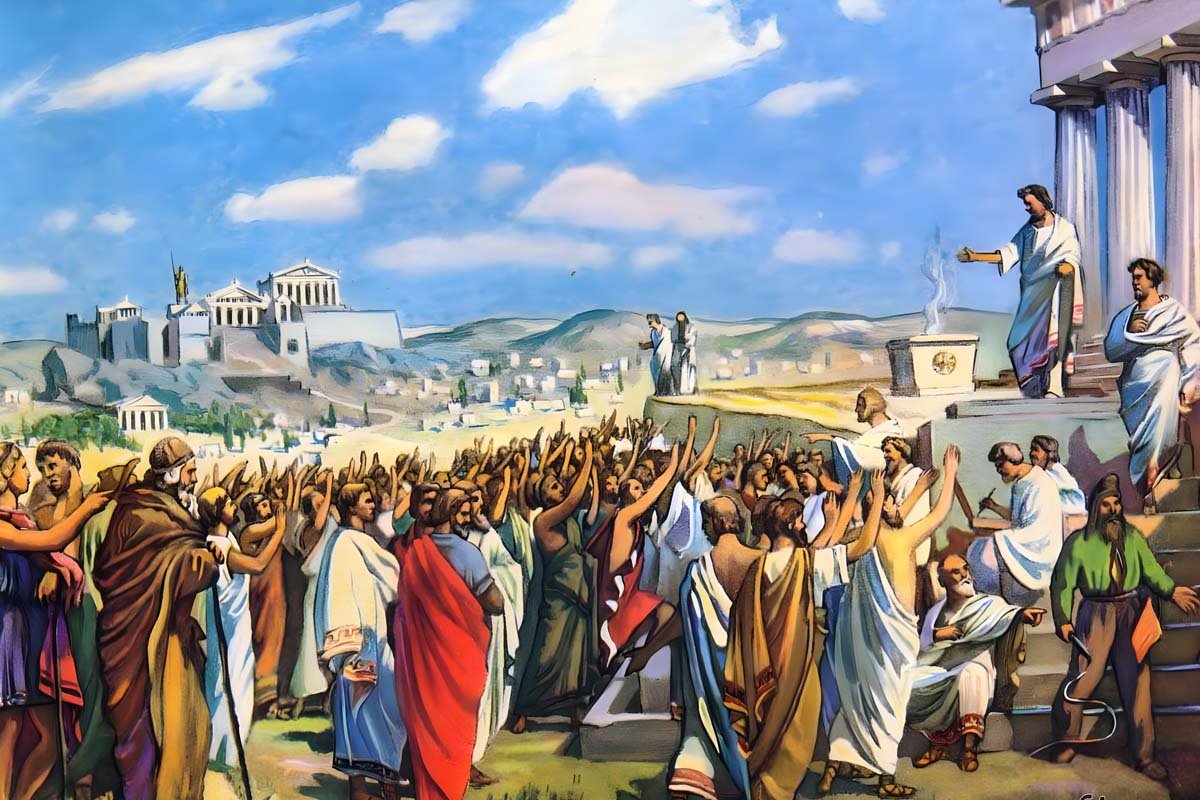 Democraţie şi vot, în Antichitate şi azi 349110