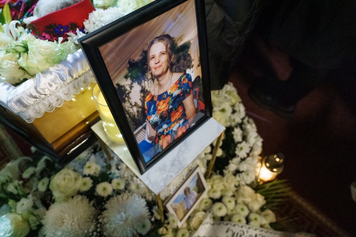 Preoteasa Maria Macuc, condusă pe ultimul drum la Săveni 350156