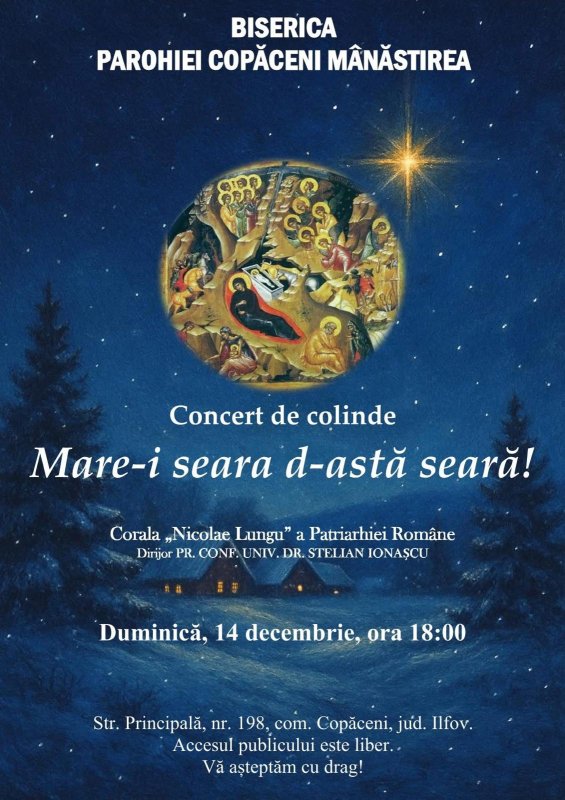 Concert de colinde la Parohia Copăceni-Mănăstirea 350397
