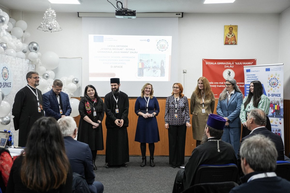 Deschiderea proiectului Erasmus „Abordarea școlară democratică” la Liceul Ortodox din Zalău 350338