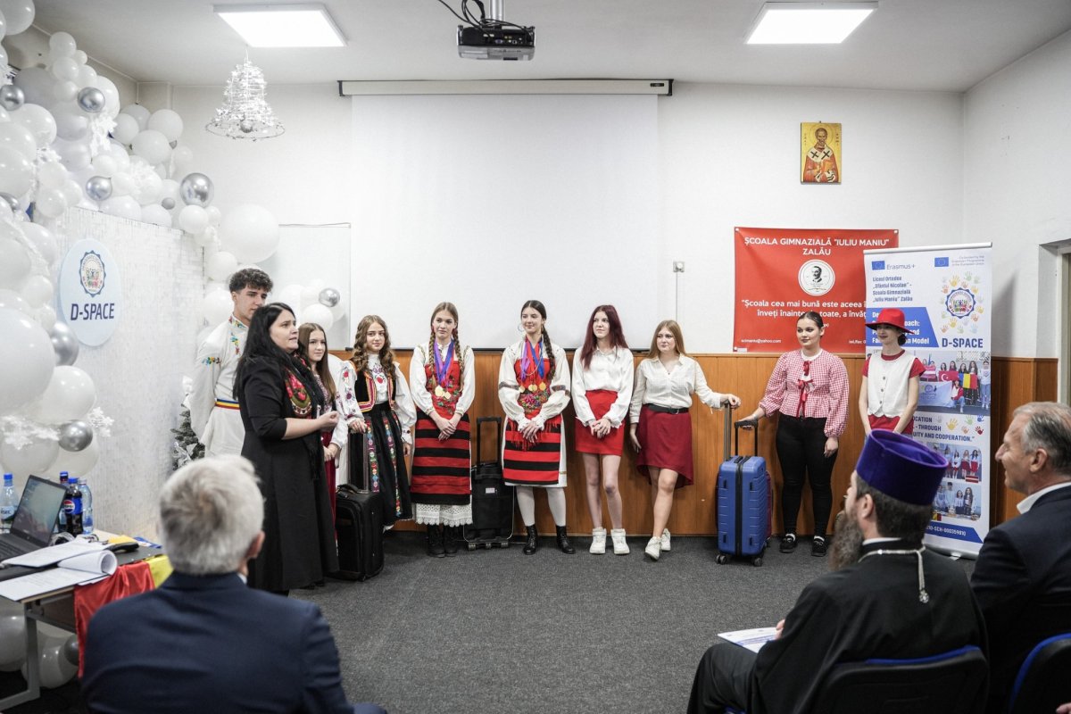 Deschiderea proiectului Erasmus „Abordarea școlară democratică” la Liceul Ortodox din Zalău 350339
