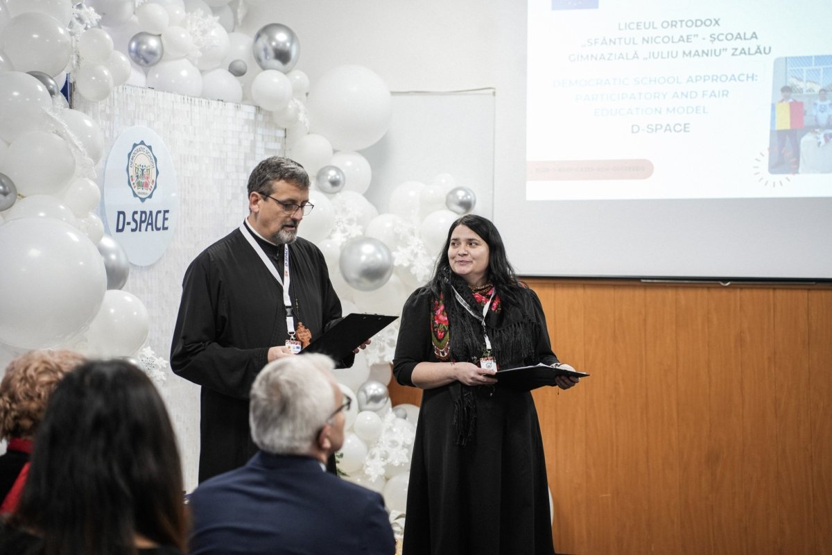 Deschiderea proiectului Erasmus „Abordarea școlară democratică” la Liceul Ortodox din Zalău 350340
