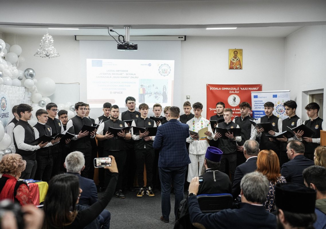 Deschiderea proiectului Erasmus „Abordarea școlară democratică” la Liceul Ortodox din Zalău 350341