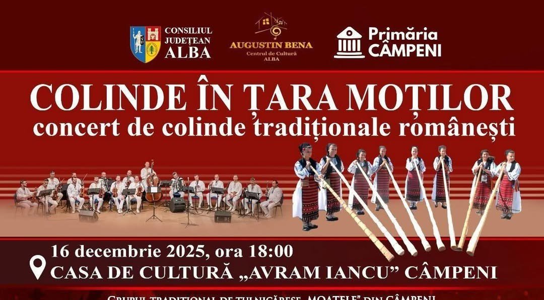 Concert de colinde în Țara Moților 350662