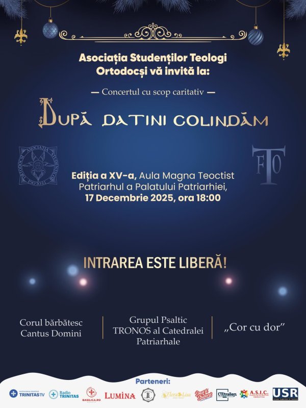 Concertul caritabil „După datini colindăm” în Capitală 350671