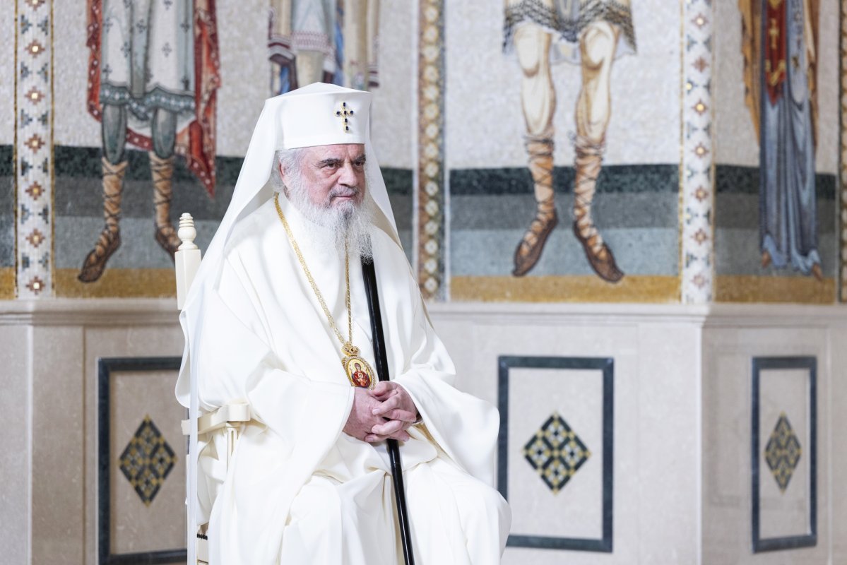 Patriarhul României a fost colindat la Reședința Patriarhală 351086