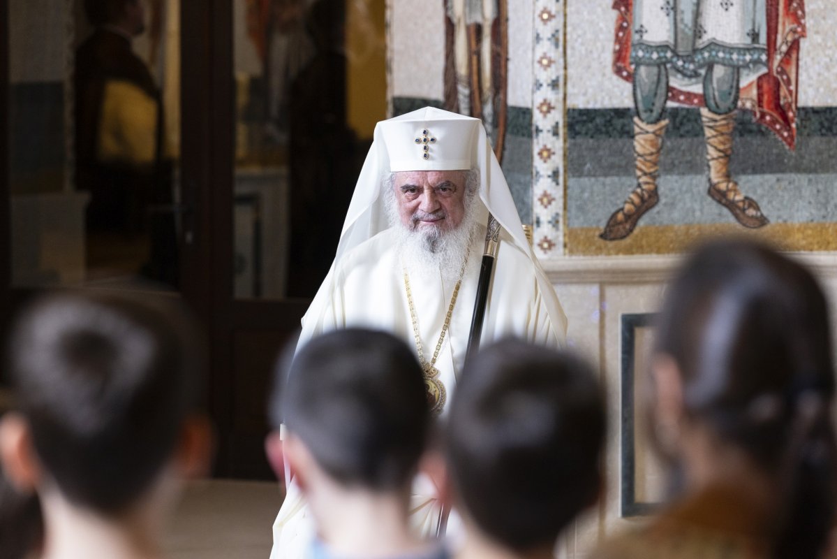 Patriarhul României a fost colindat la Reședința Patriarhală 351088