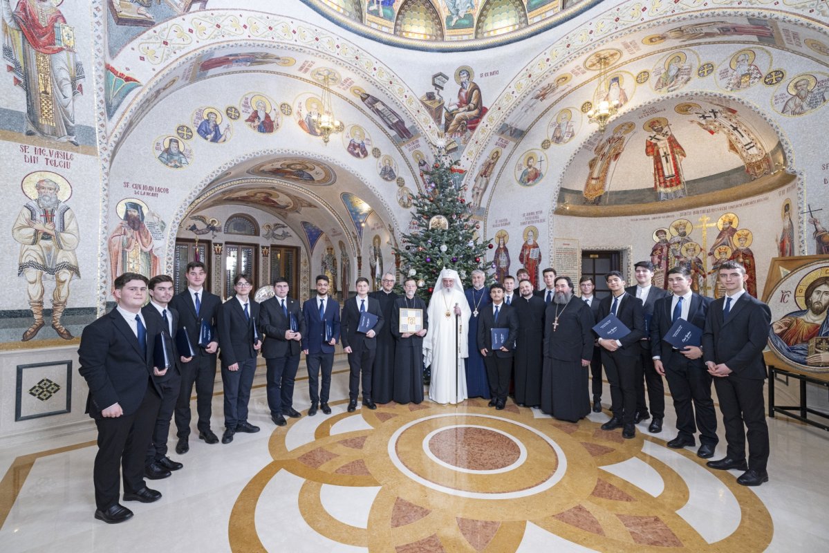 Patriarhul României a fost colindat la Reședința Patriarhală 351101