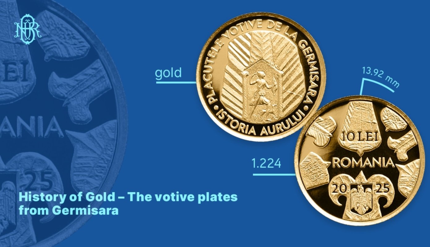 Monedă de aur emisă de BNR 351947