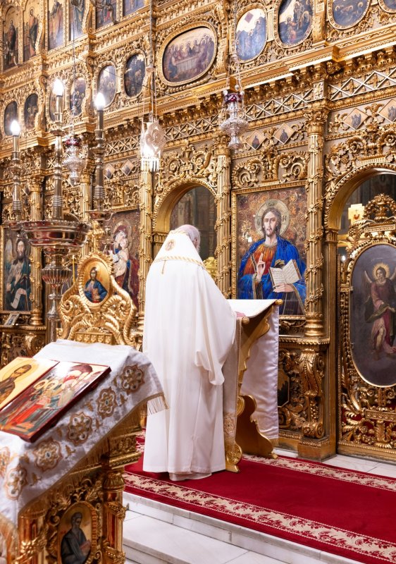 Slujba din noaptea trecerii dintre ani pe Colina Bucuriei 352023