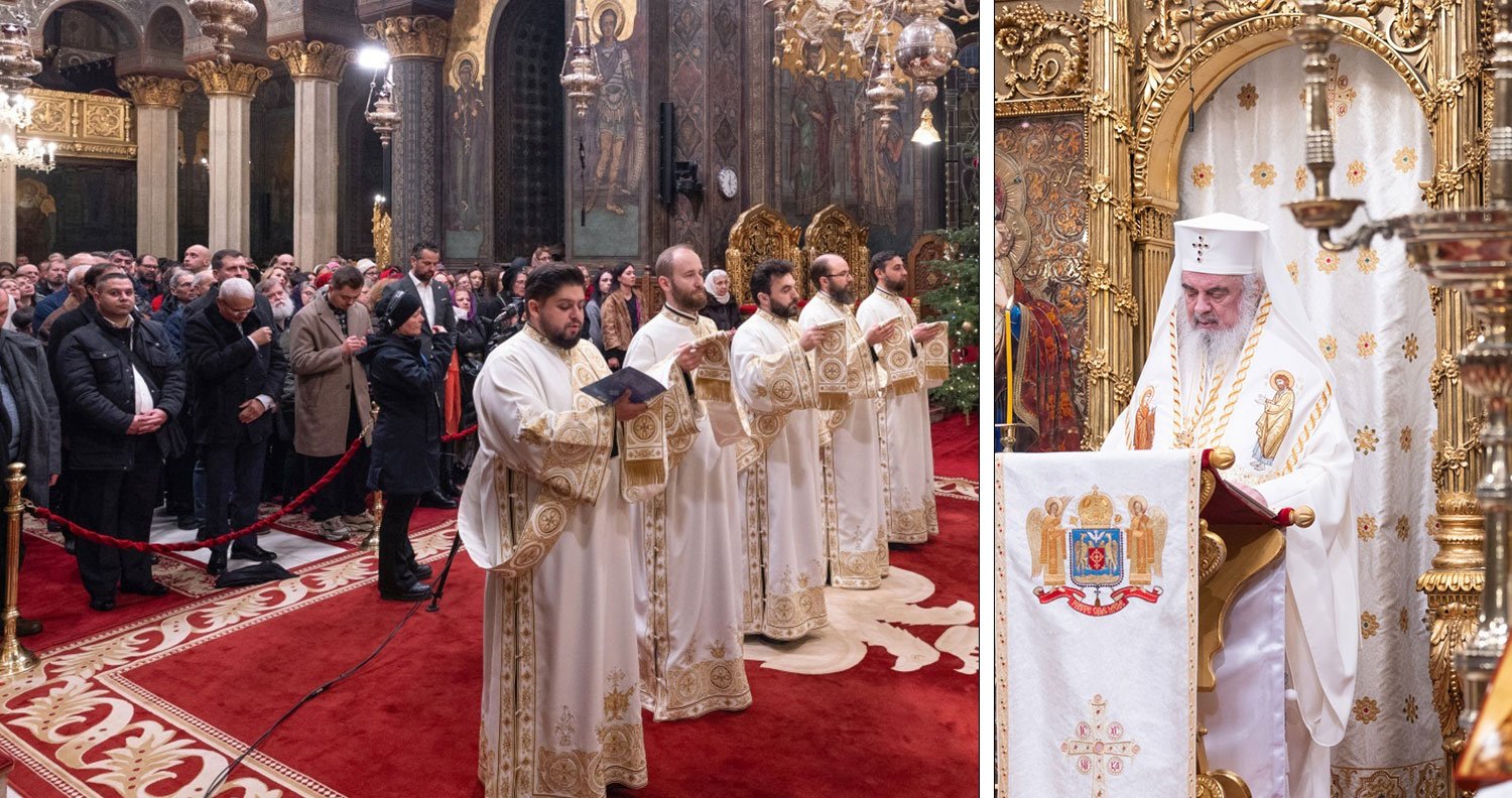 Slujba din noaptea trecerii dintre ani pe Colina Bucuriei 352040