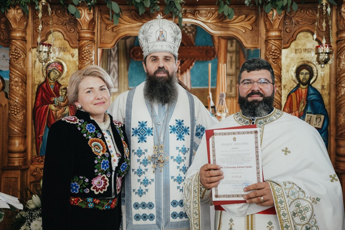 Binecuvântarea lucrărilor de la biserica din Fetindia, Episcopia Sălajului 353246