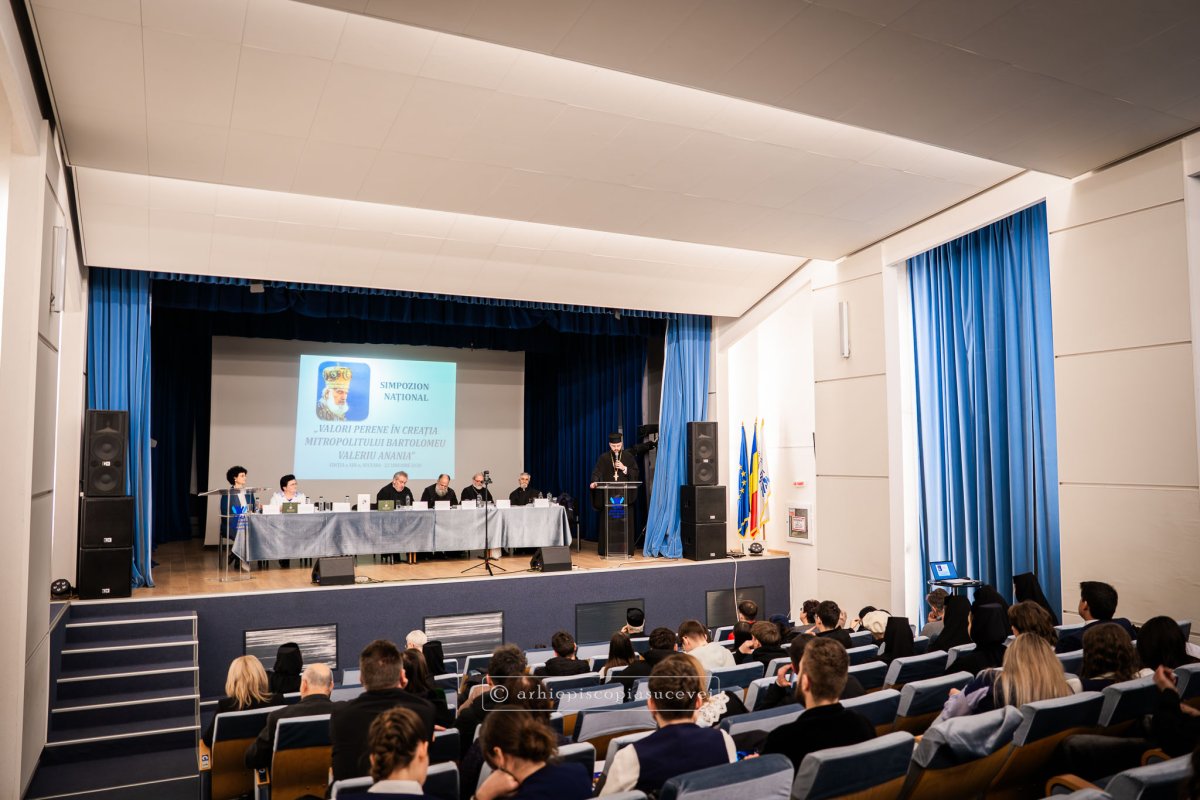 Simpozionul național „Valori perene în creația Mitropolitului Bartolomeu Valeriu Anania” la Suceava 353960