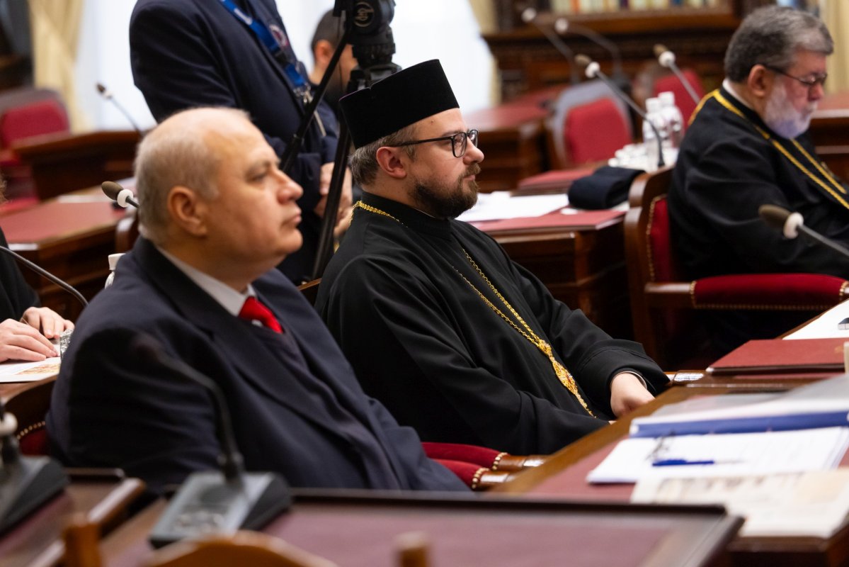 Ședința de lucru a Consiliului National Bisericesc la Reședința Patriarhală  354482