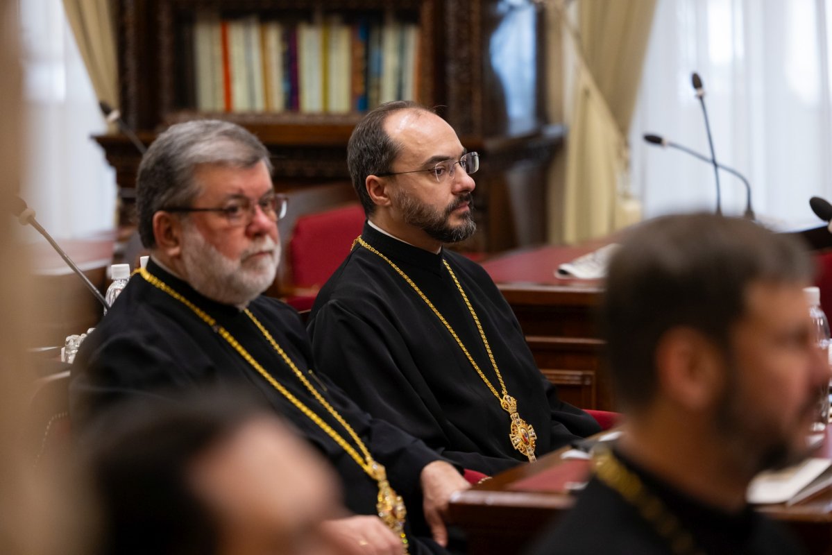 Ședința de lucru a Consiliului National Bisericesc la Reședința Patriarhală  354489