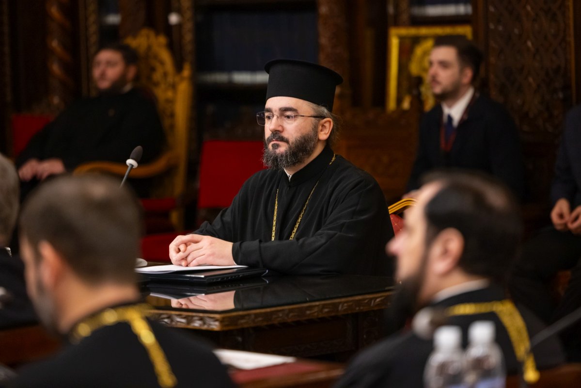 Ședința de lucru a Consiliului National Bisericesc la Reședința Patriarhală  354492