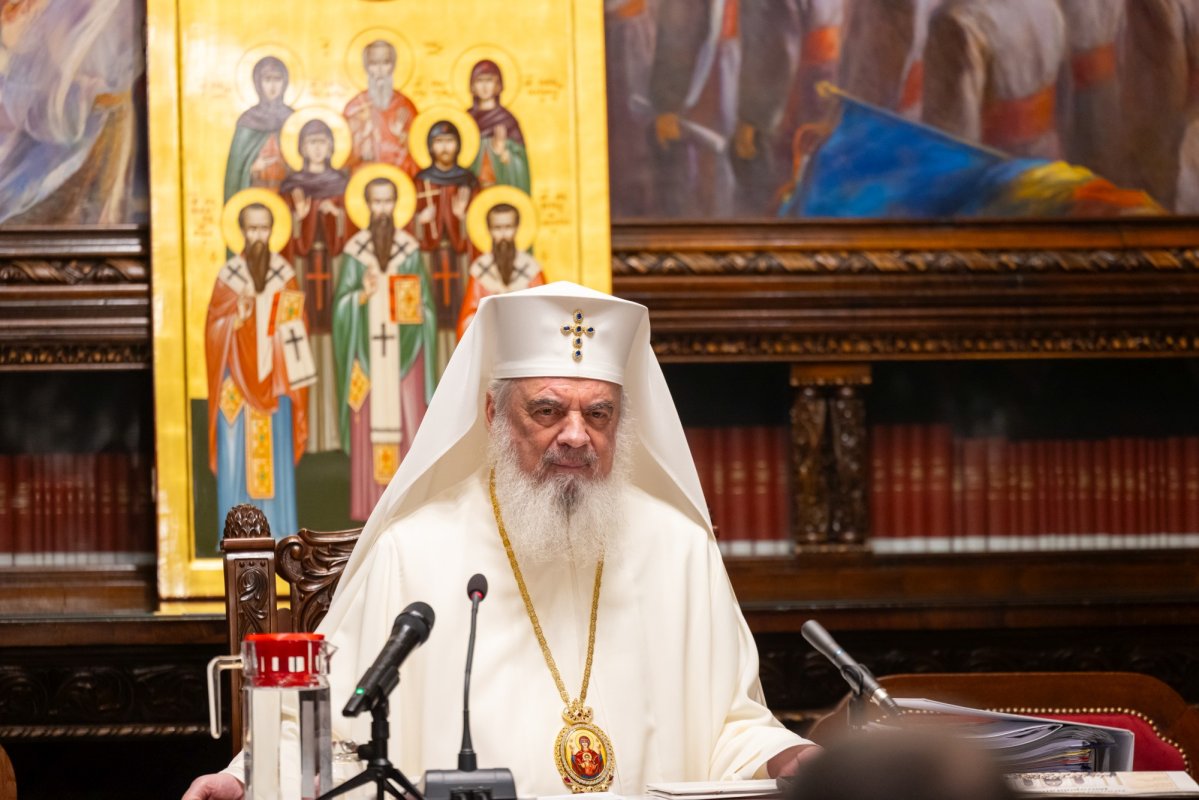 Ședința de lucru a Consiliului National Bisericesc la Reședința Patriarhală  354494