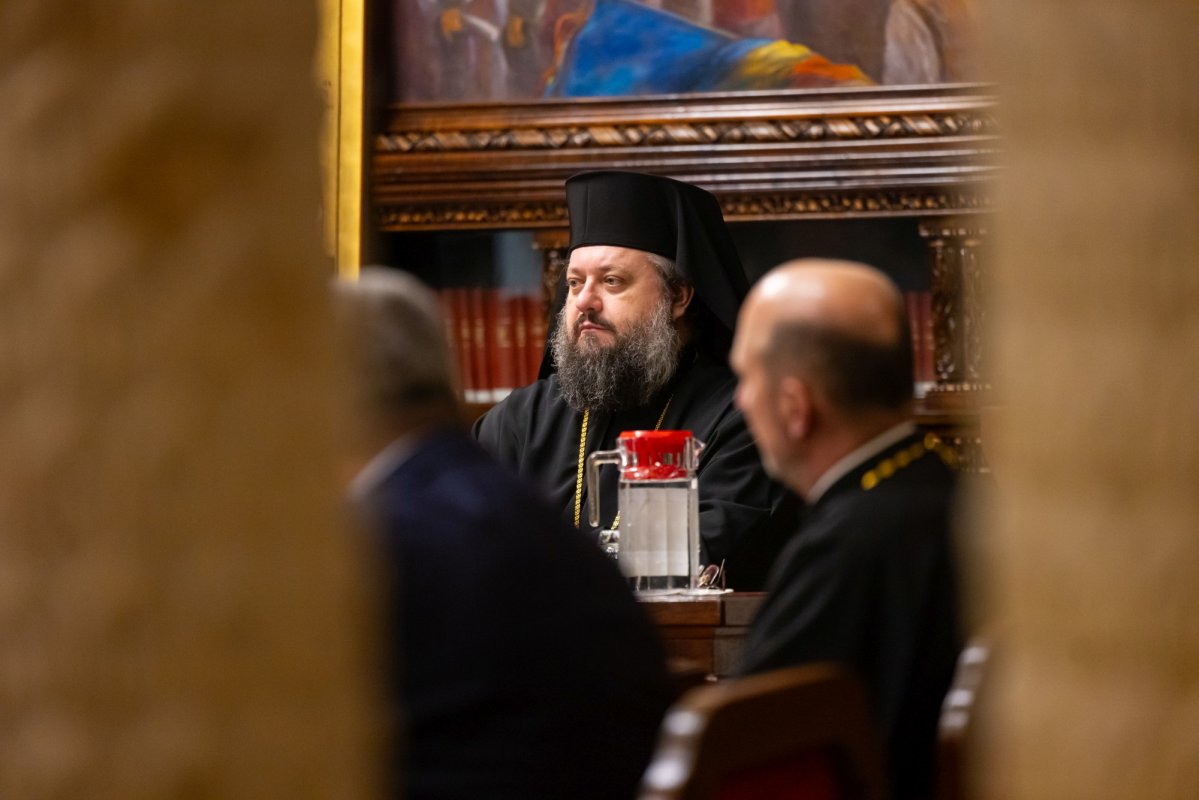 Ședința de lucru a Consiliului National Bisericesc la Reședința Patriarhală  354499