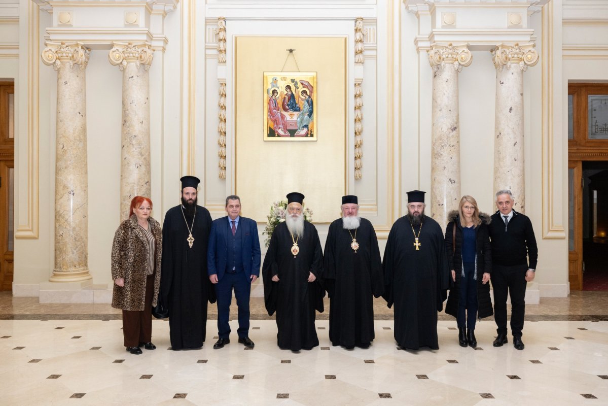 Delegație din Grecia în vizită la Patriarhia Română 355318