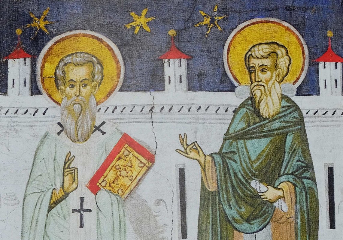 Sf. Cuv. Auxentie, Maron şi Avraam (Sâmbăta celor adormiţi - Moşii de iarnă) 355325