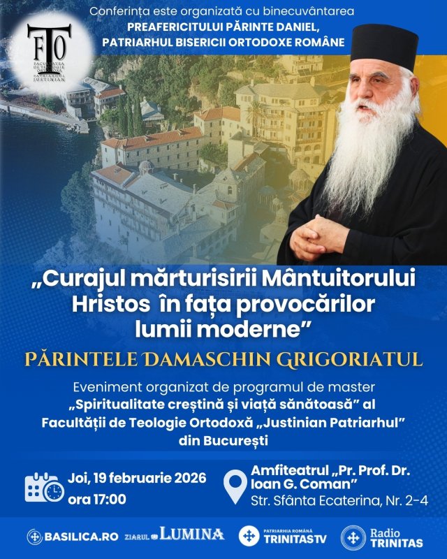 Conferință duhovnicească la Facultatea de Teologie Ortodoxă din București 355527