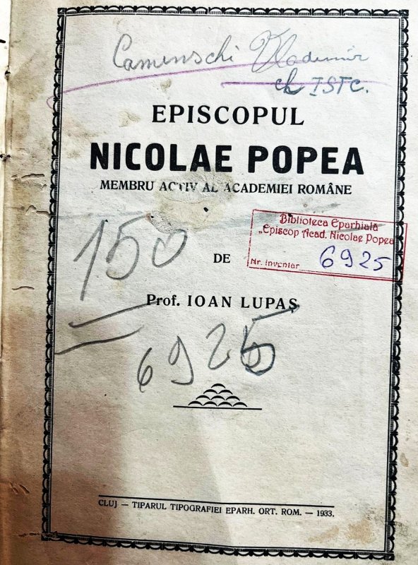 Episcopul Nicolae Popea, un model actual la două secole de la naștere 355456