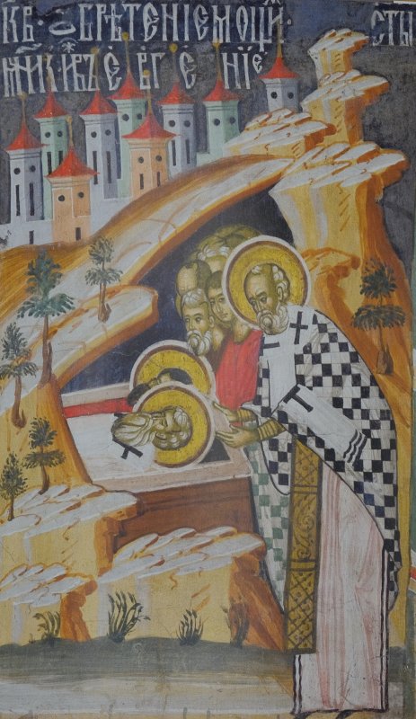 Aflarea moaştelor Sfinţilor Mc. din Constantinopol 355804