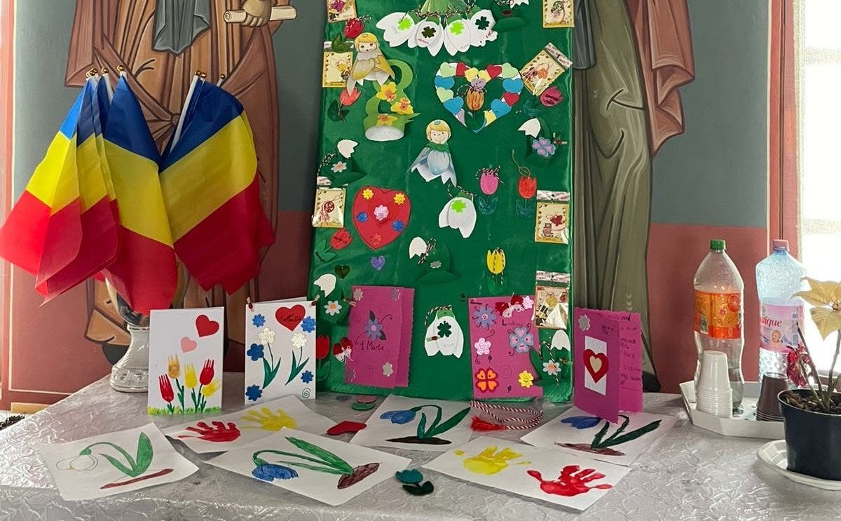 Atelier de mărțișoare în Parohia Ungureni 356013