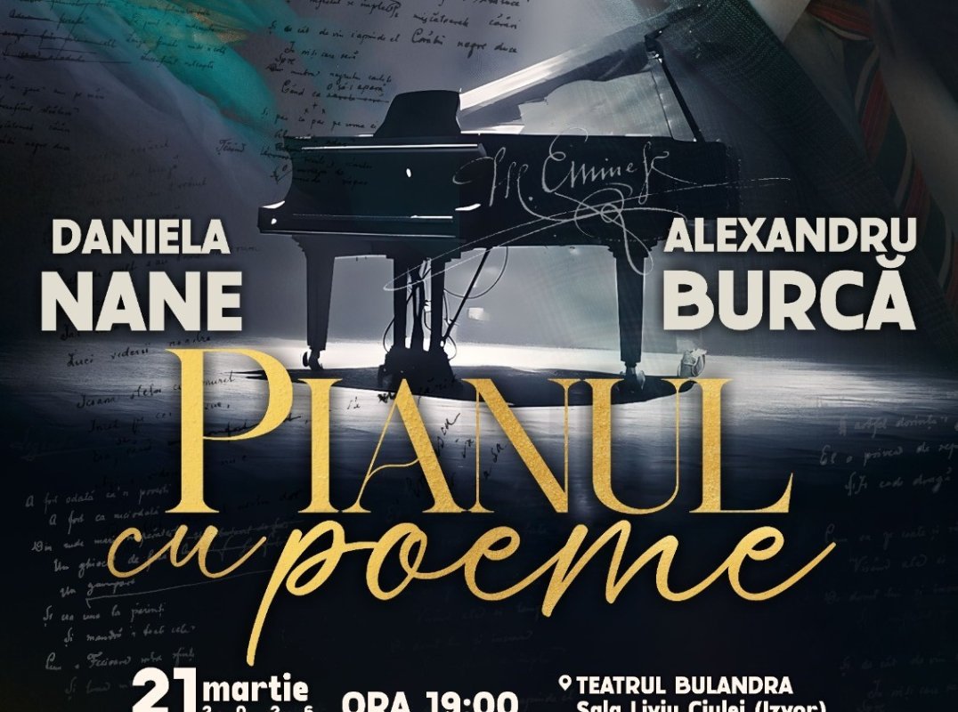 „Pianul cu poeme” la Teatrul Bulandra din București 356026