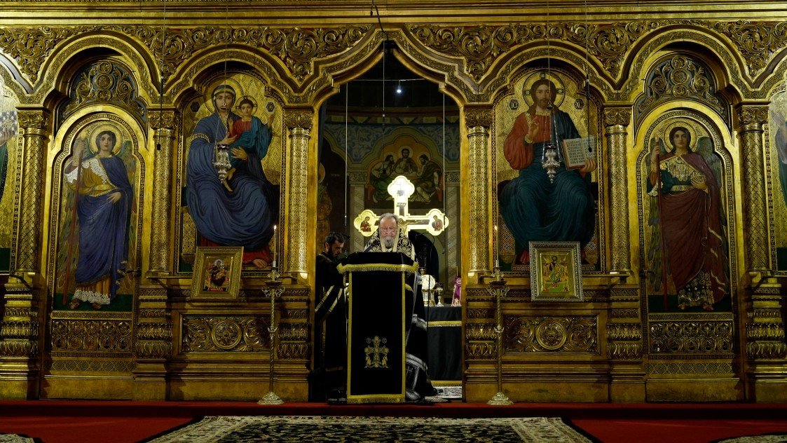 Prima parte a Canonului cel Mare, citită la Catedrala Mitropolitană din Sibiu 355992