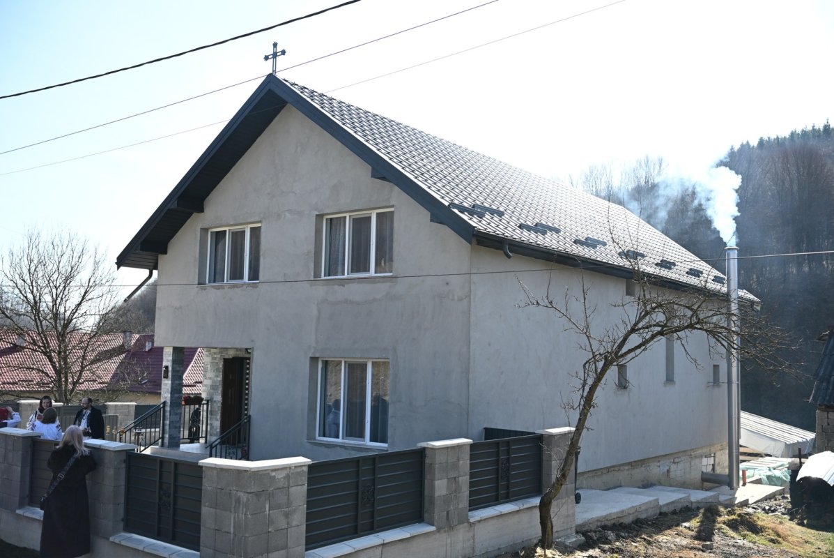 Binecuvântarea noii case parohiale din Guga, Protopopiatul Dej 356497